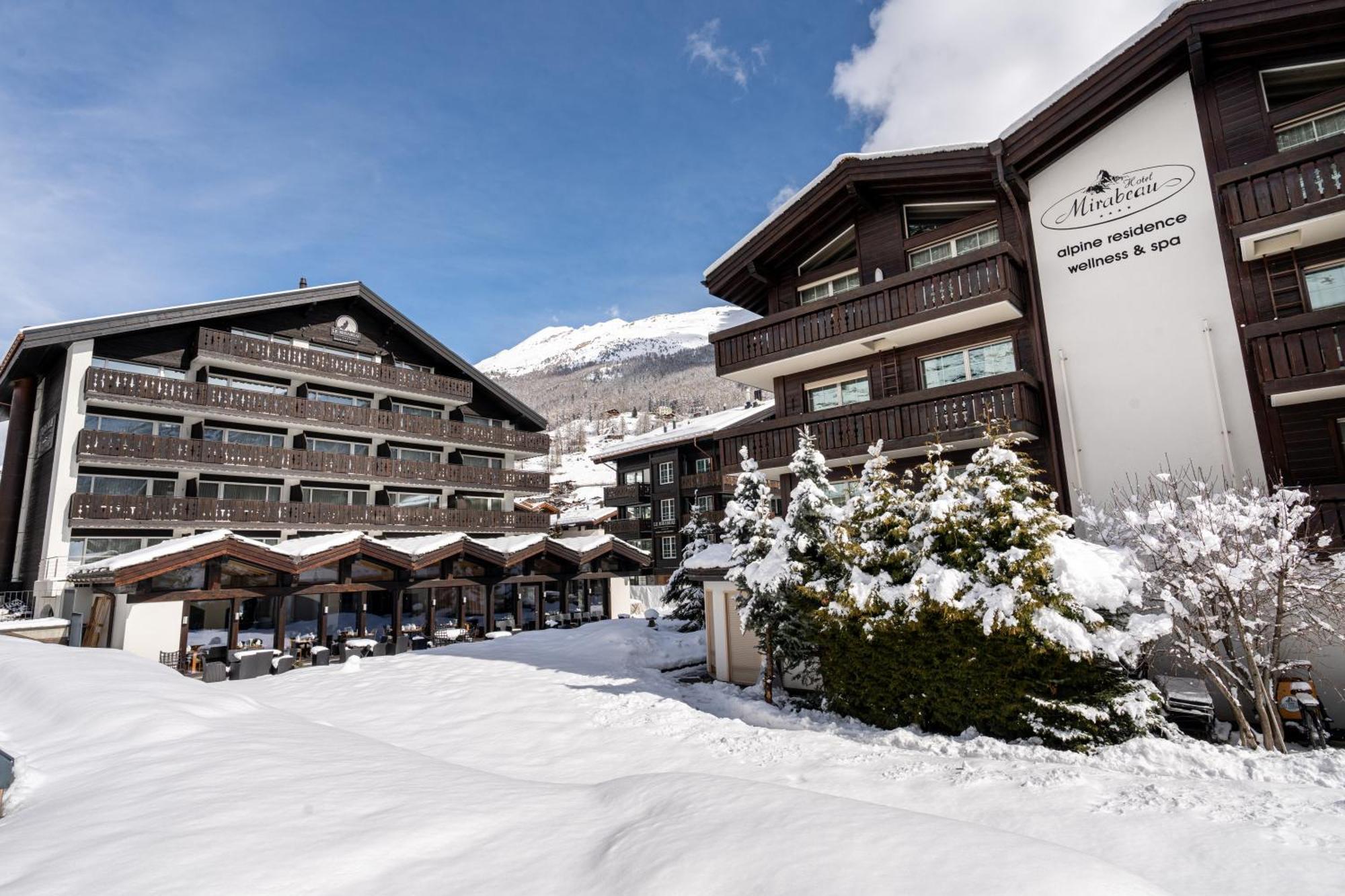 Hotel Mirabeau Alpine Zermatt Exterior foto