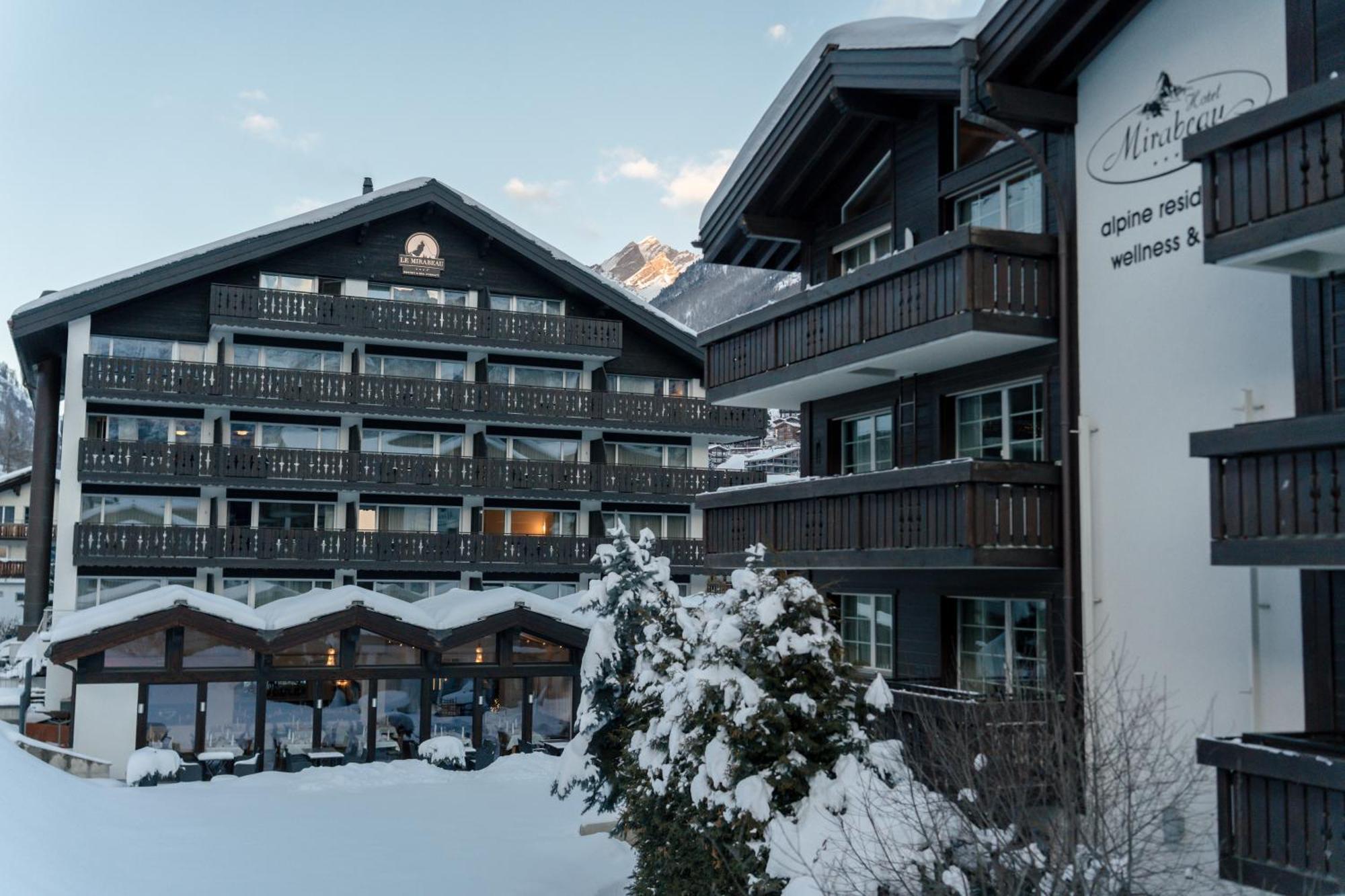 Hotel Mirabeau Alpine Zermatt Exterior foto